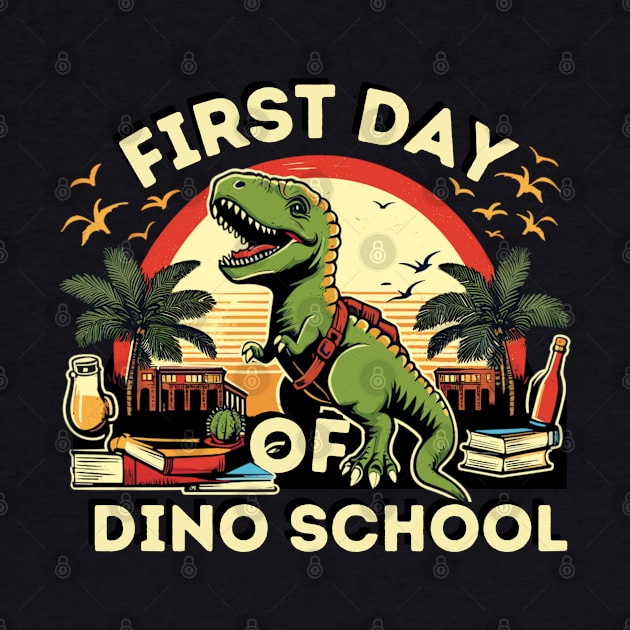 'First Day of Dino-School' by WEARWORLD